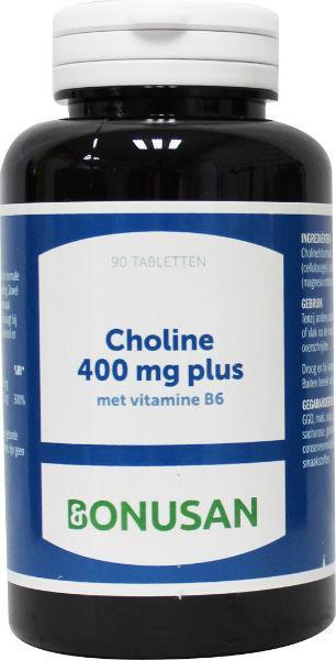 BONUSAN CHOLINE 400MG PLUS NL 90TB