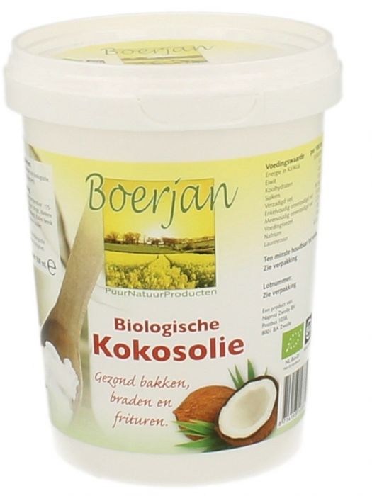 BOERJAN KOKOSOLIE BIO 500ML