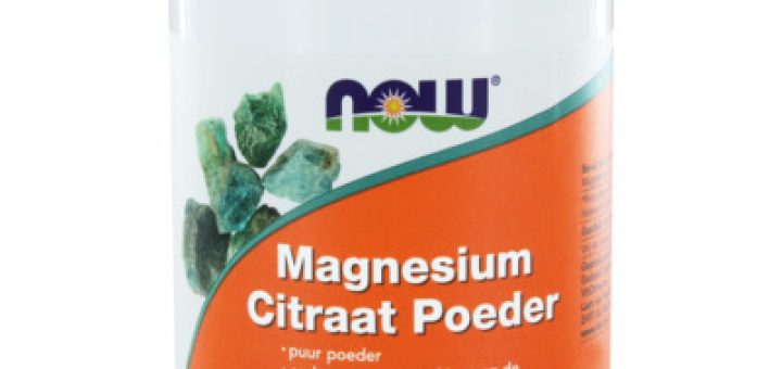 NOW MAGNESIUM CITRAAT POEDER 227GR