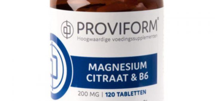 PROVIFORM MAGNES CITRAAT 200MG 120TB