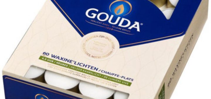 GOUDA THEELICHTEN 4.5 UUR WIT 60ST