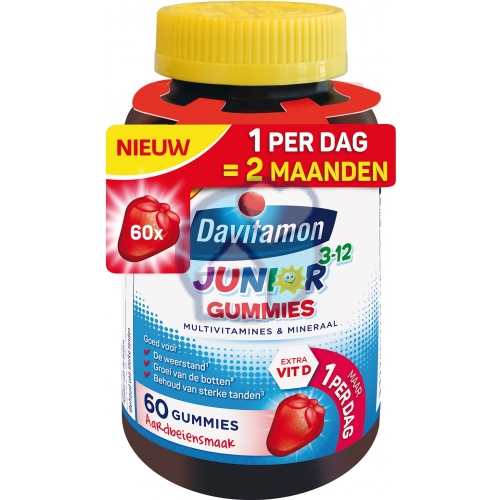 DAVITA JUNIOR GUMMIES MULTIVIT 60TB