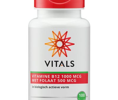 VITALS B12 1000MCG FOLAAT 100ZTB