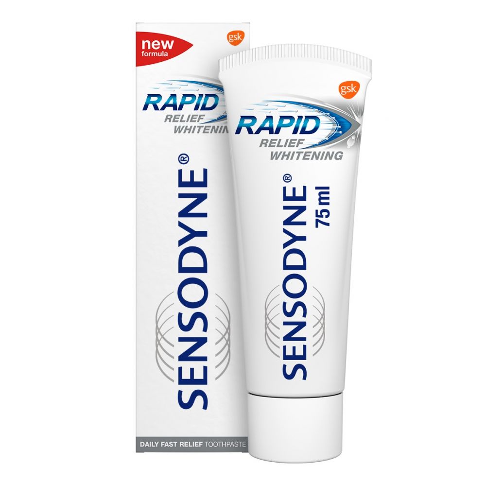 SENSODYNE TP RAPID RELIEF WHIT 75ML