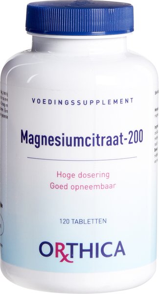 ORTHICA MAGNESIUMCITRAAT 200 120TB