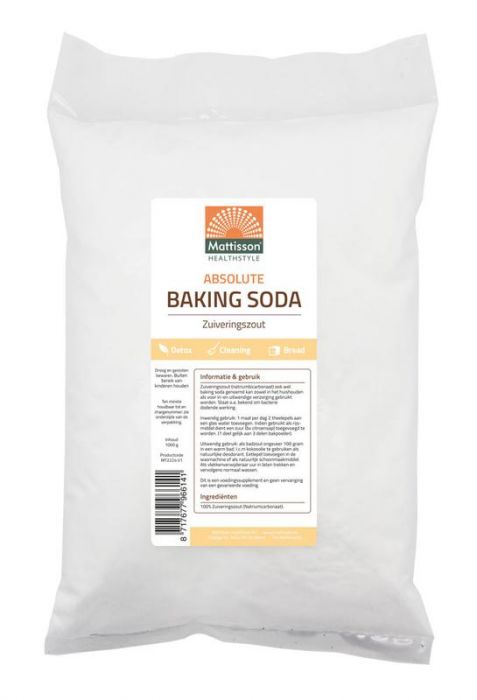 MATTISSON BAKING SODA ZUIVE NV 1KG