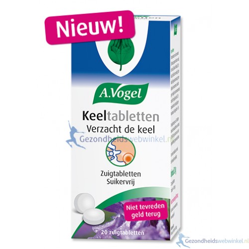 VOGEL KEELTABLETTEN 20ST