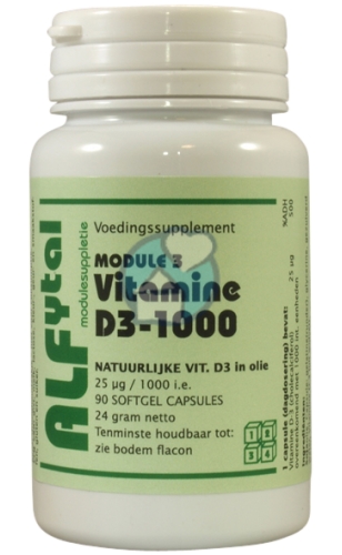 ALFYTAL VITAMINE D3 1000 90SG