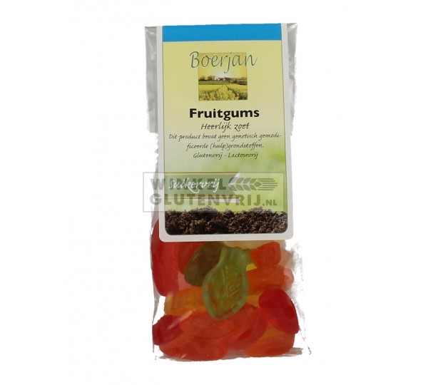 BOERJAN MINI FRUITGUMS SV 110GR