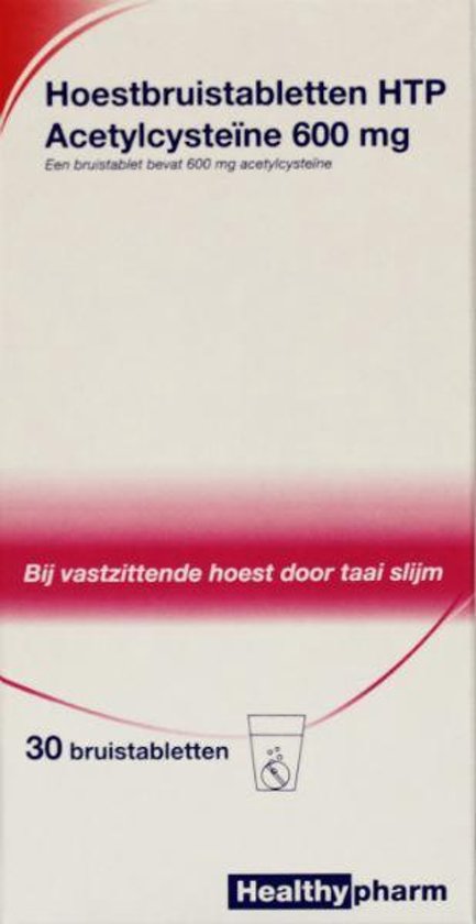 HEALTHY HOEST ACETYLCYS 600MG 30ST