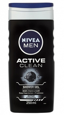 NIVEA FM DOUCHE ACTIVE CLEAN 250ML