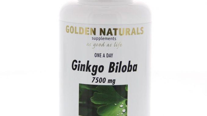 GOLDEN NATURALS GINKGO BILOBA 60CP