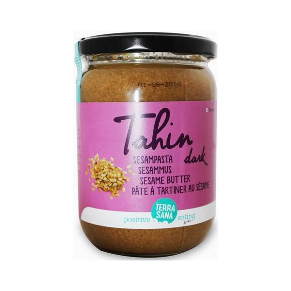 TERRASANA TAHIN DARK ZONDRZOUT 500GR