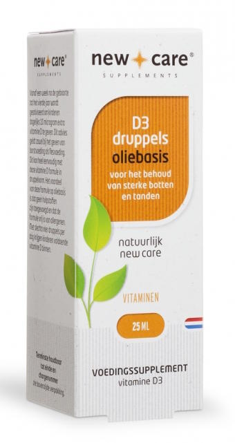 NEWCARE D3 DRUPPELS OLIEBASIS 25ML