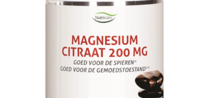 NUTRIVIAN MAGNES CITR 200MG 200TB