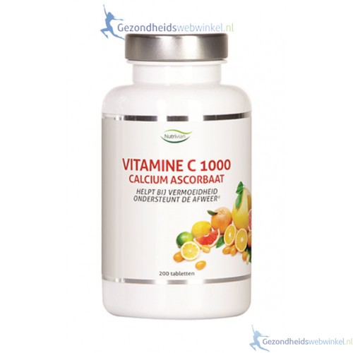 NUTRIVIAN VIT C 1000MG CAL AS 200TB