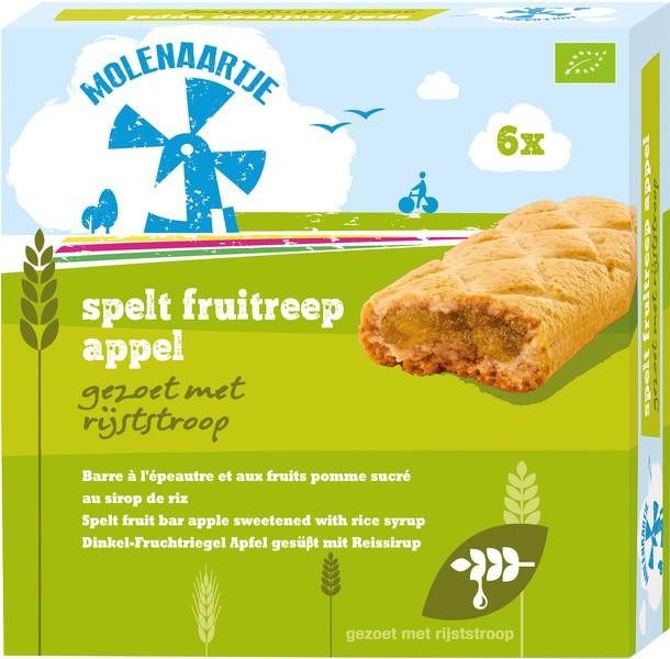 MOLENAARTJE FRUIT APPEL BIO 180GR