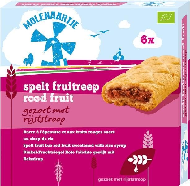 MOLENAARTJE FRUIT RODE VR BIO 180GR