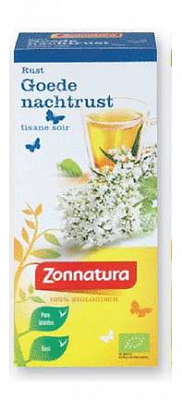 ZONNAT THEE GOEDE NACHTRUSTBIO 20ST
