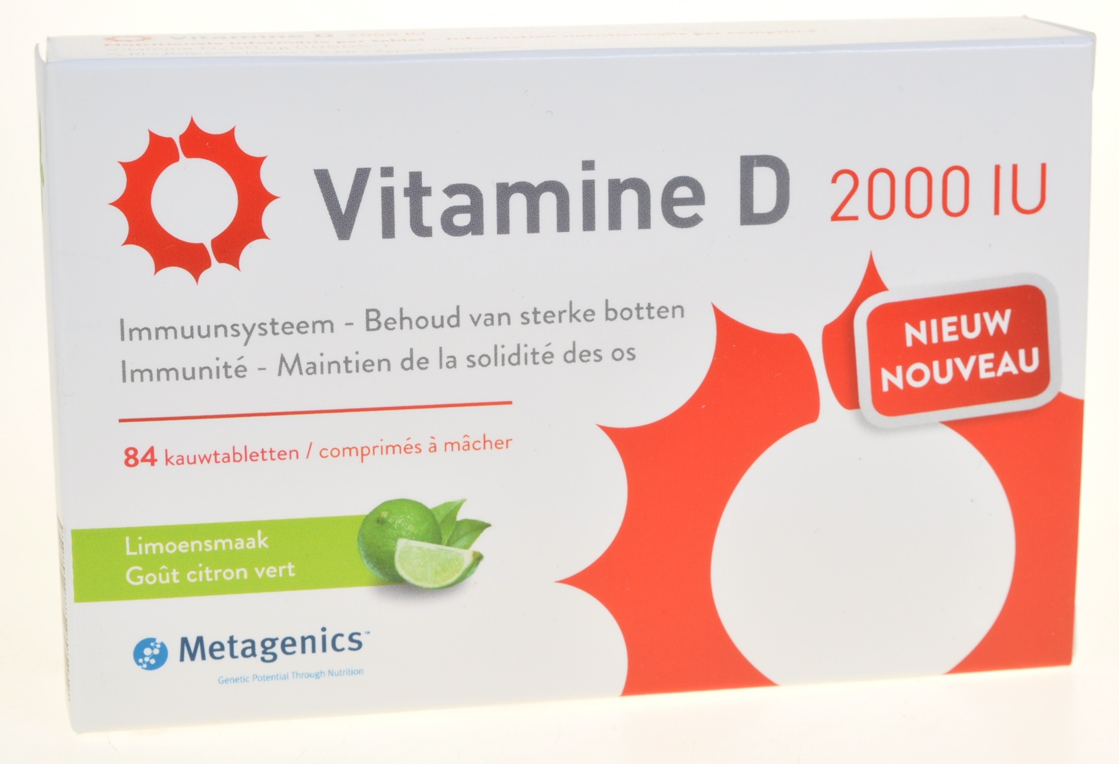 METAGENICS VIT D 2000IU 84TB