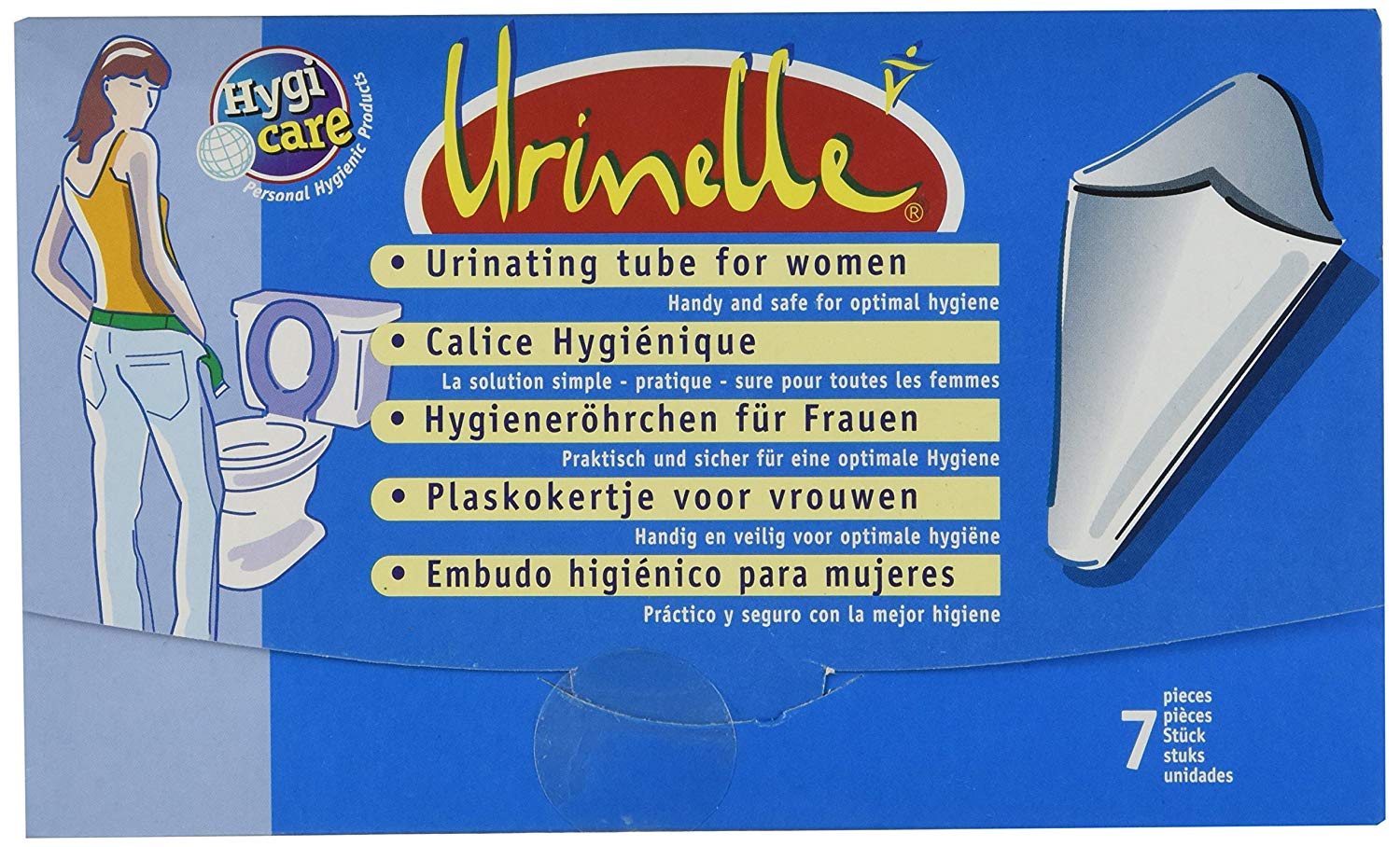 URINELLE PLASKOKERTJE VROUWEN 7ST