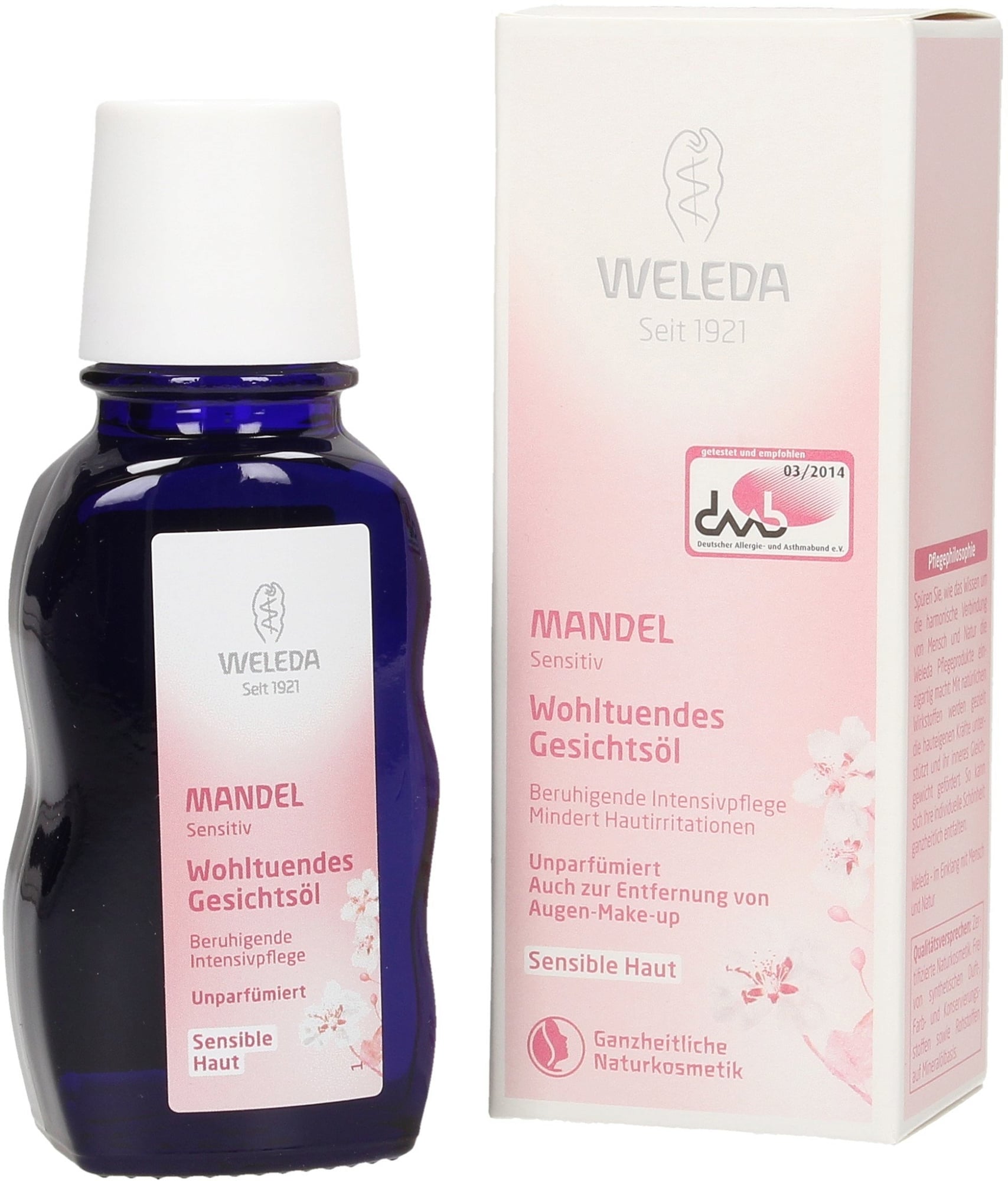 WELEDA AMANDEL GEZICHTSOLIE 50 ML