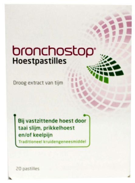 BRONCHOSTOP HOESTPASTILLES 20ST