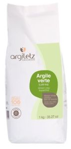 ARGILETZ KLEI GROEN SUPERFIJN 1KG