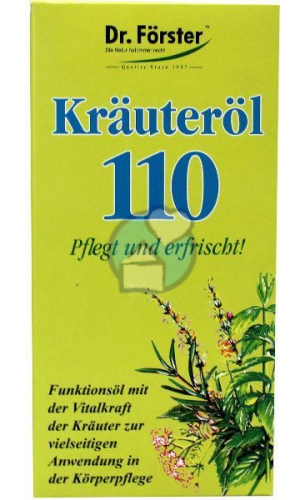 DR FORSTER KRUIDENOLIE 110 100ML