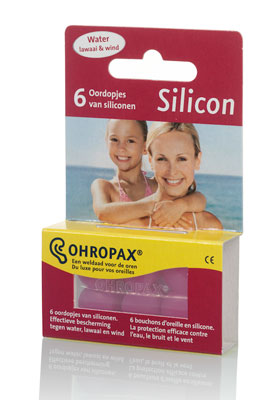 OHROPAX OORDOPJES SILICON PINK 3PR