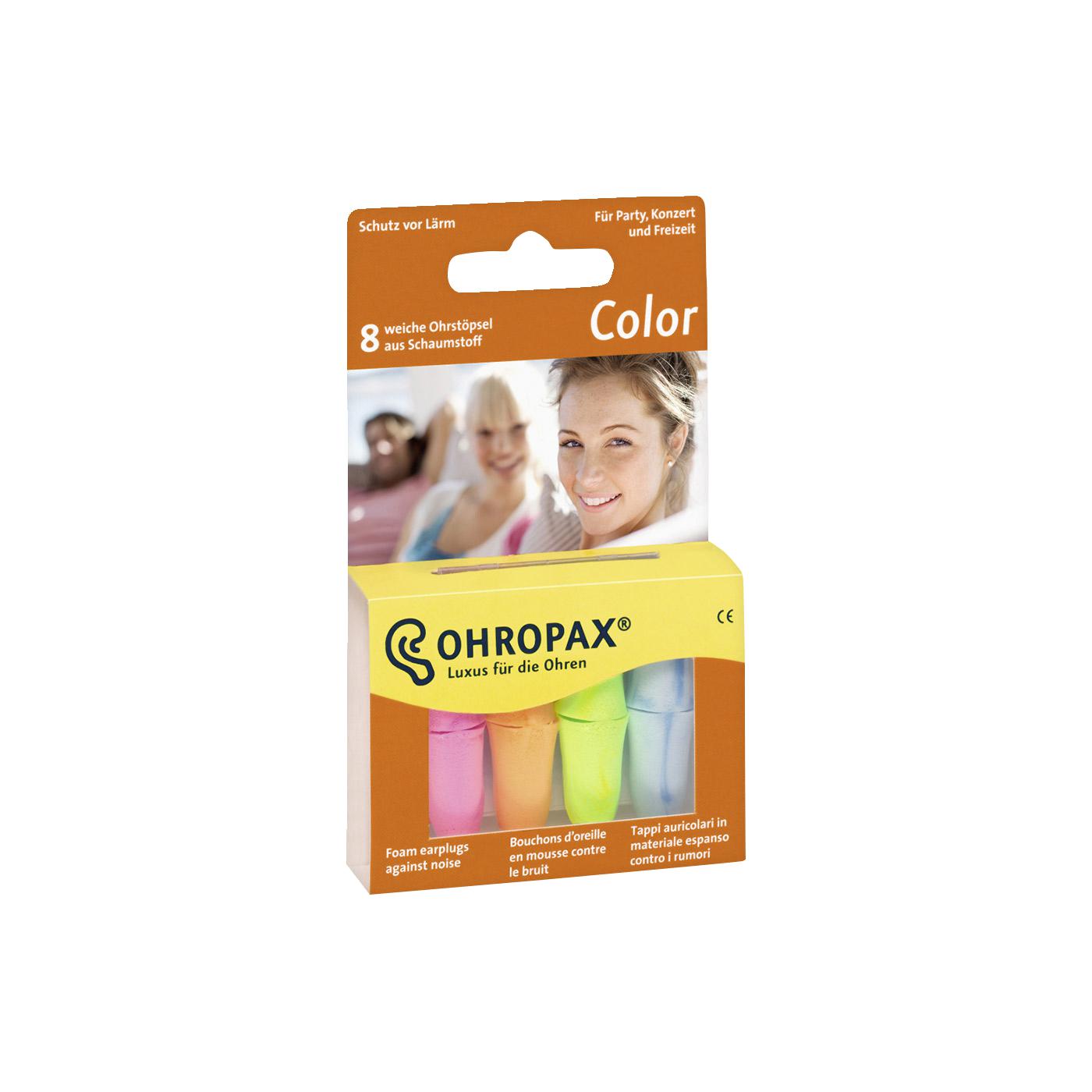 OHROPAX OORDOPJES COLOR 8ST