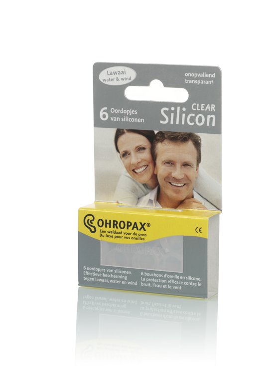 OHROPAX OORDOPJES SILICONCLEAR 3PR