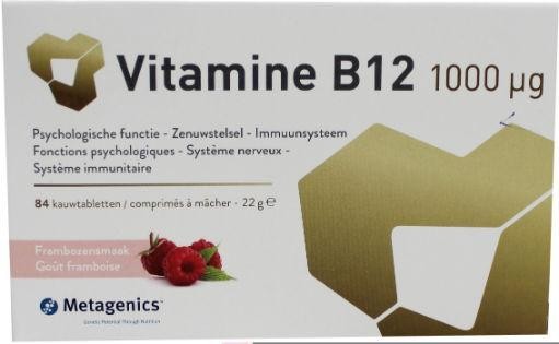 METAGENICS VIT B12 1000MCG 84TB