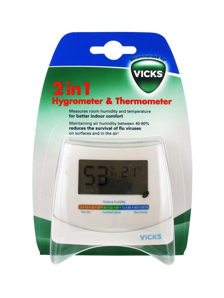 VICKS HYGROMETER THERMOMETER 1ST