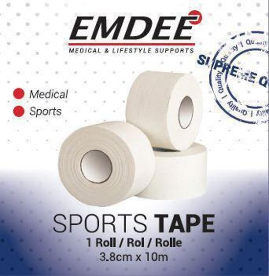 EMDEE SPORTTAPE WIT 1ST