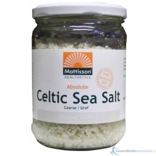 MATTISSON KELTISCH ZEEZOUT IN GLAS 400 GRAM