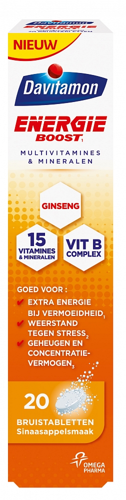 DAVITA ENERG BOOST GINSENG BRU 20TB