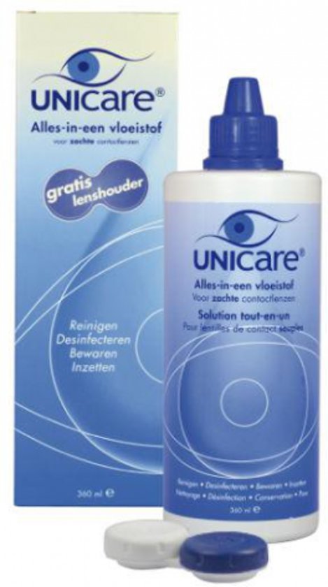 UNICARE AIE ZACHTE LENZEN 360ML