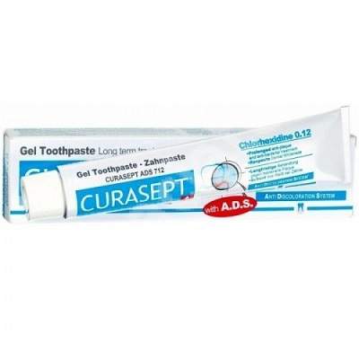 CURASEPT GEL TANDPASTA 0.12% 75ML