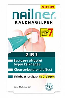 NAILNER KALKNAGELPEN 2IN1 8ML