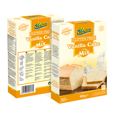 SAMMILLS CAKE MIX VANILLE 400GR