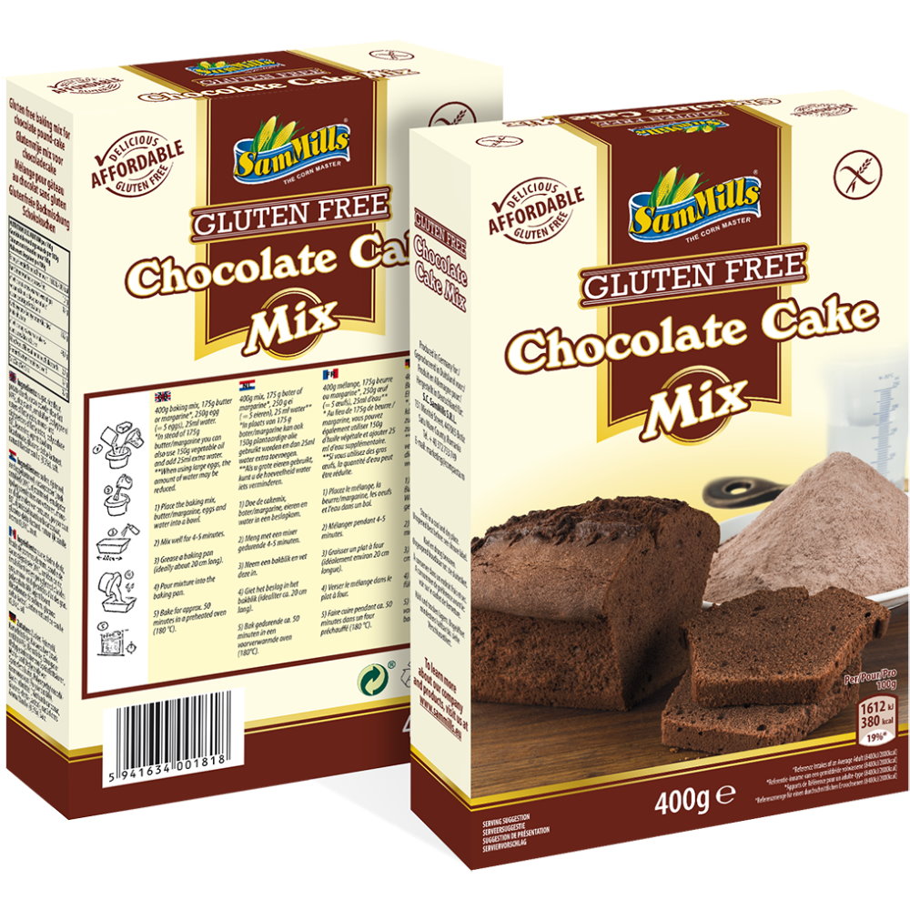 SAMMILLS CAKE MIX CHOCO- 400GR