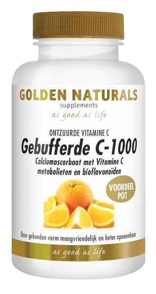 GOLDEN NATURALS VIT C1000 GOLD 180VTB