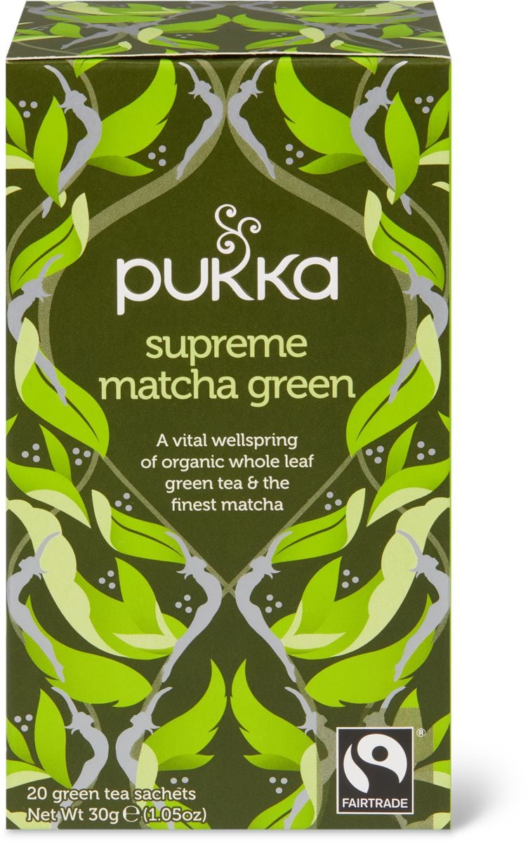 PUKKA THEE SUPRM MATCHA GR BIO 20ZK