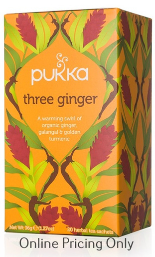 PUKKA THEE THREE GINGER BIO 20ZK