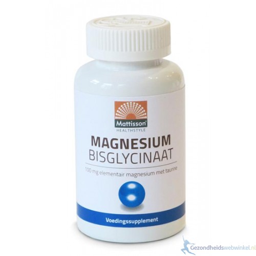 MATTISSON MAGNESIUM BISGL100MG 90TB