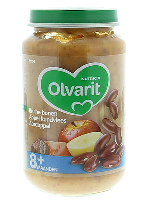 OLV 8M00 BR BONEN APPEL RUNDVL 200GR