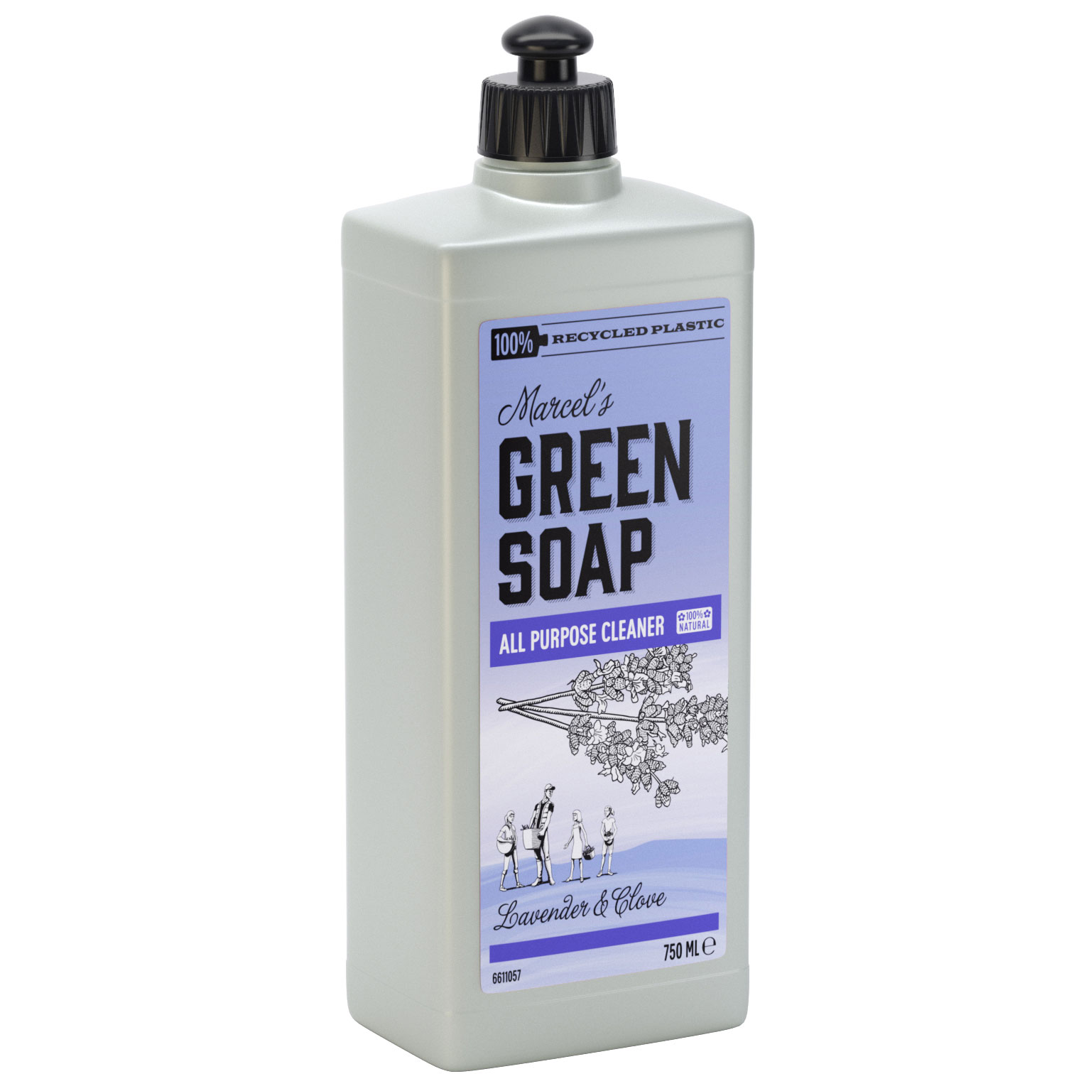 GREEN SOAP ALLESR LAVEN ROS 750ML