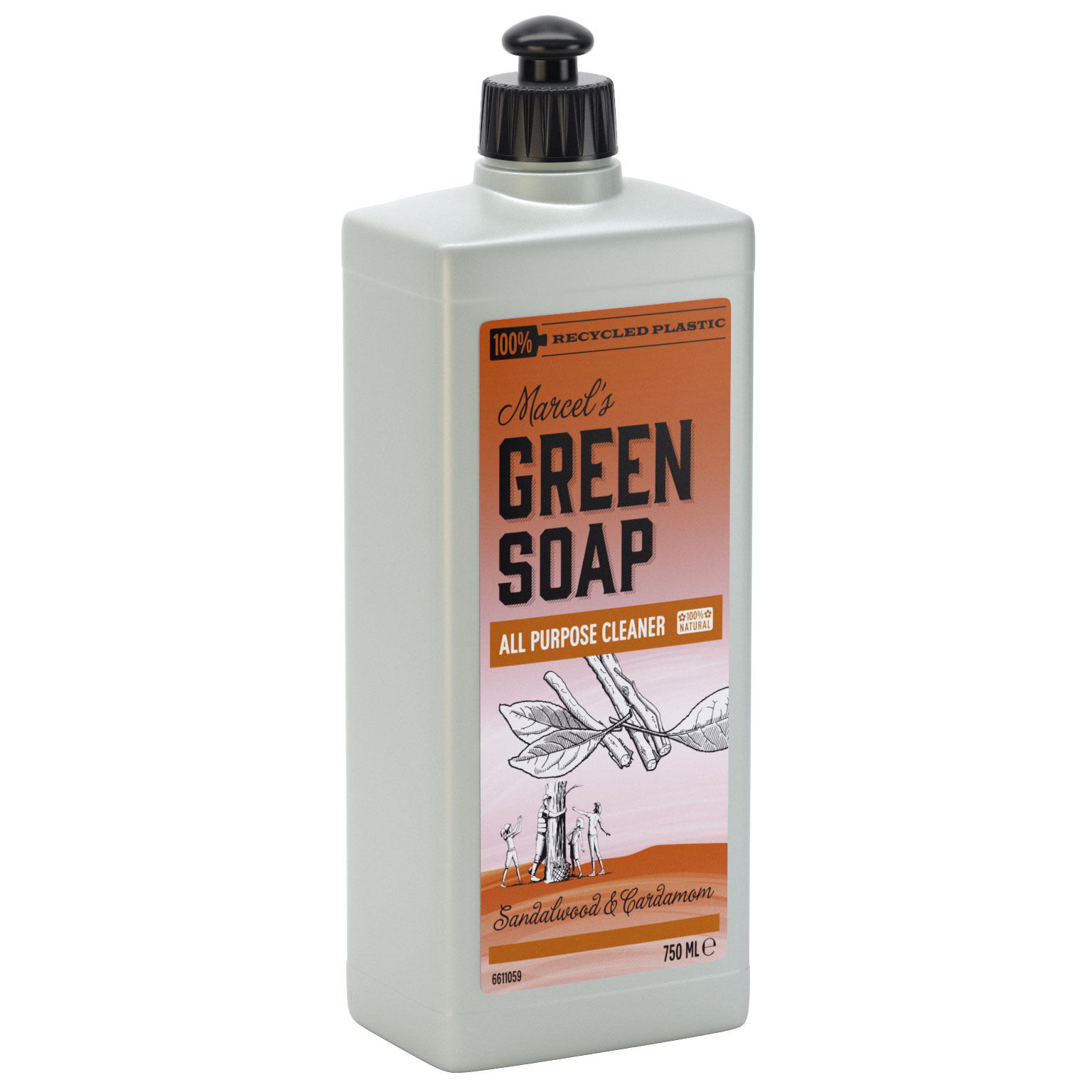 GREEN SOAP ALLESR SANDELH KARD 750ML