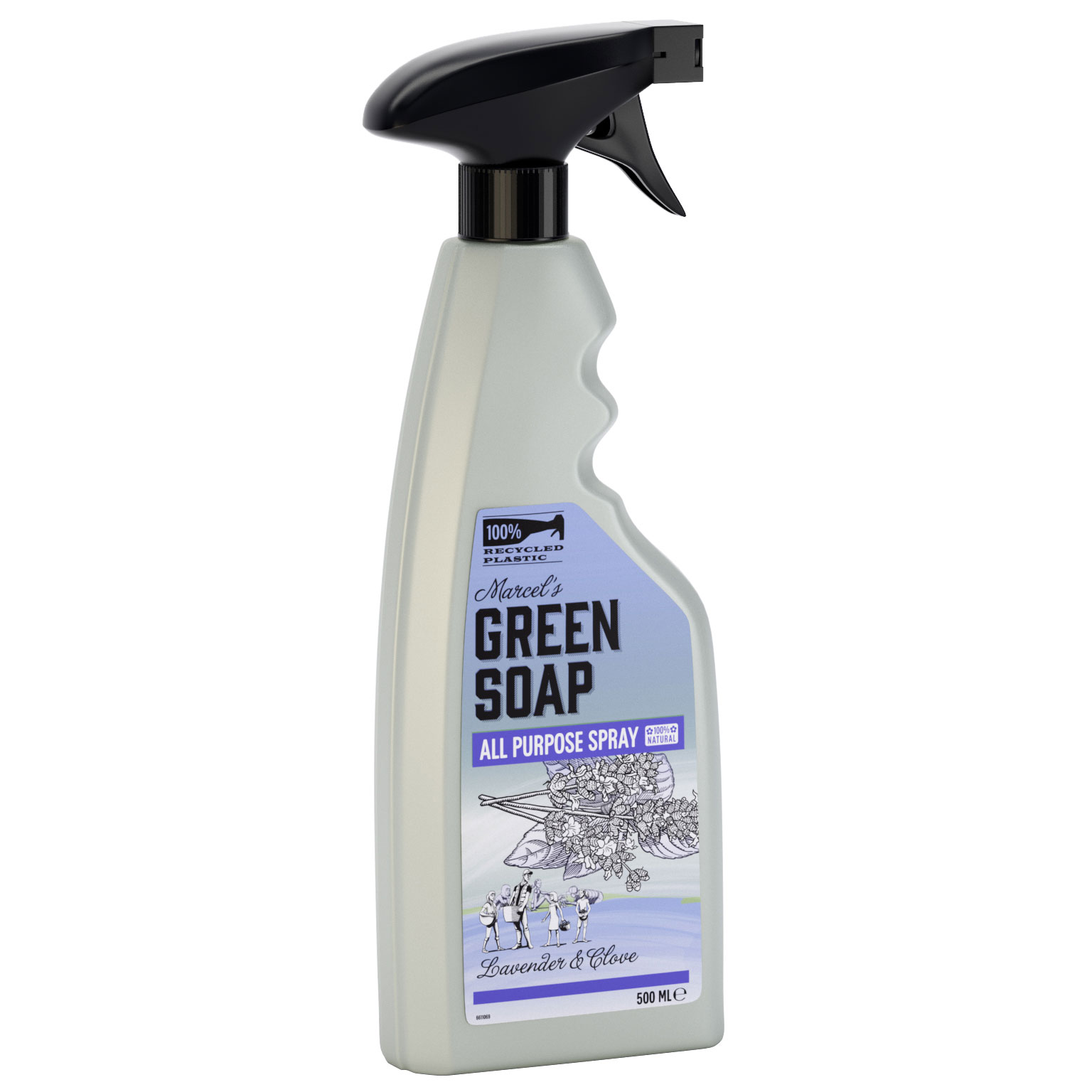 GREEN SOAP ALLESR SPR LAV ROS 500ML